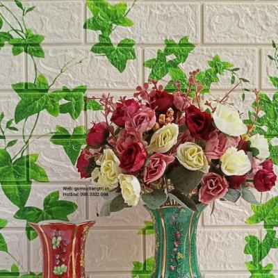 BÌNH HOA HỌA TIẾT TỨ QUÝ